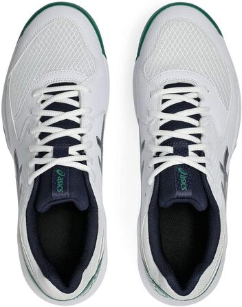 Тенісні кросівки ASICS Dedicate 8 Clay Mann Blau Weiß (39 EU, White Midnight)