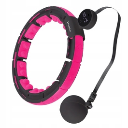 Масажний хула-хуп з виступами HMS, 45 см, чорний