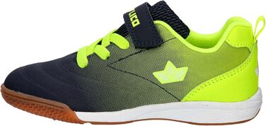 Дитячі спортивні черевики Lico Marlin для залу, 34 EU, блакитний/лимонний