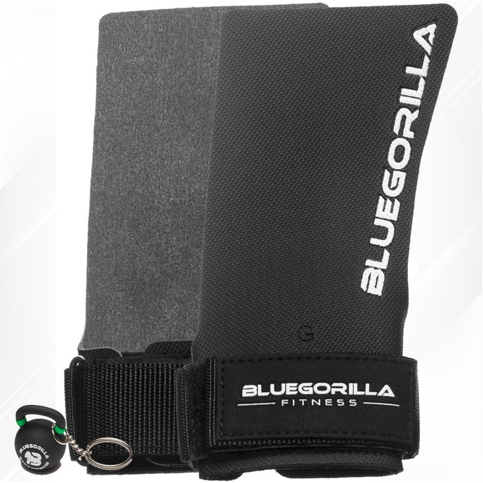 Тренувальні рукавички BLUEGORILLA Alligator для кросфіту, залу, боксу, суперзчеплення, захист від мозолів, з фіксацією на зап'ясті