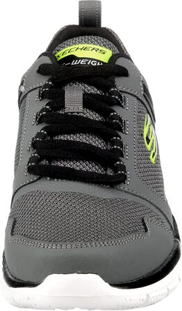 Чоловічі кросівки Skechers Burns-Agoura, 43 EU, шкіра, сітка, чорний колір