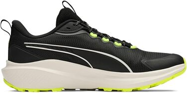 Кросівки Puma Skyrocket Lite Trail для бігу по вулицях (38.5 EU, Puma Black Feather Gray Yellow Alert)