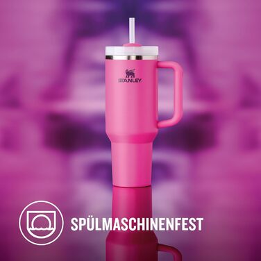 Термос-кухоль Stanley Quencher H2.0 Flowstate з трубочкою 1.2 л, нержавіюча сталь, тримає холод до 48 годин, BPA Free, підходить для миття в посудомийці