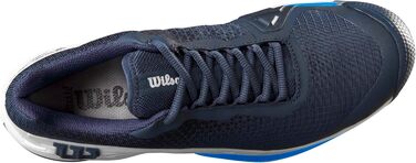 Кросівки для тенісу Wilson Rush Pro 4.0 Clay Navy/White/Blue 46 2/3 EU