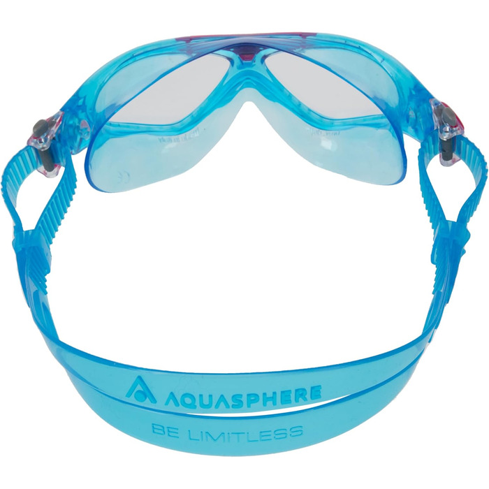 Дитяча маска для плавання Aqua Sphere Vista JR, бірюзово-рожева, універсальний розмір