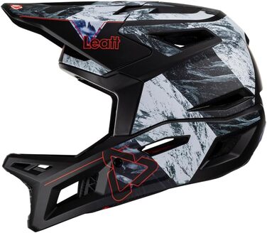 Шолом Leatt MTB Gravity 4.0 V23 Alpine M (57-58 см) – велосипедний, для даунхілу, захисний