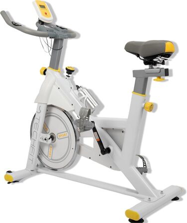 Велотренажер TechFit для дому з магнітним опором, 8 кг маховик, LCD-дисплей, тримач для планшета і пляшка