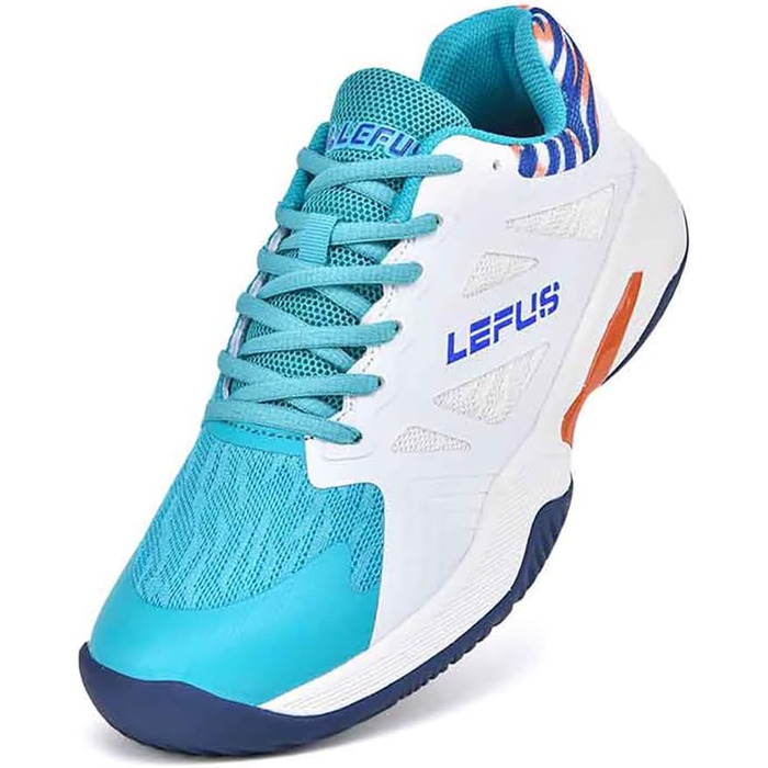 Тенісні кросівки для чоловіків та жінок, зала, молодь, піклбол, бадмінтон, зручні кросівки тренера, фітнес, неслизькі зала, білий, зелений, 38 EU