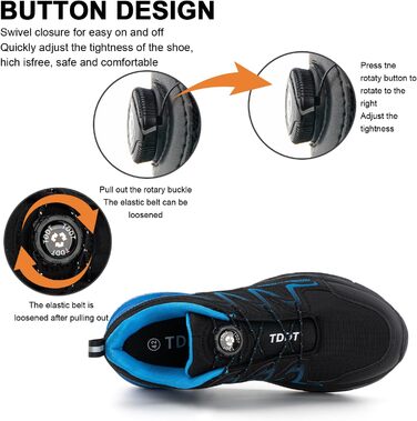 Кросівки для чоловіків та жінок, спортивні, для бігу по пересіченій місцевості, трекінгові, чорні, розмір EU 37-47 (J1 Синій, 46 EU)