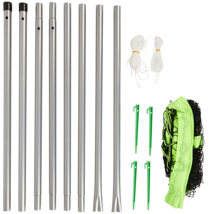 Професійний набір сітки 4в1 для волейболу, бадмінтону та тенісу, розмір XXL 609x220 см