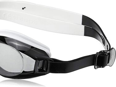Окуляри для плавання Zoggs Endura Unisex (чорно-білі/димчасті лінзи)