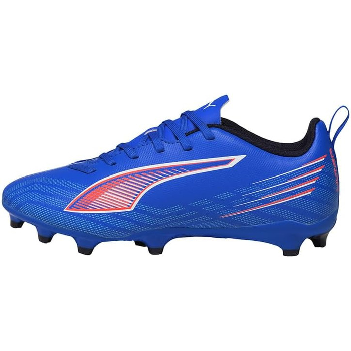 Дитячі футбольні бутси PUMA Ultra 6 Play FG/AG Jr - блакитно-біло-червоні (29 EU)