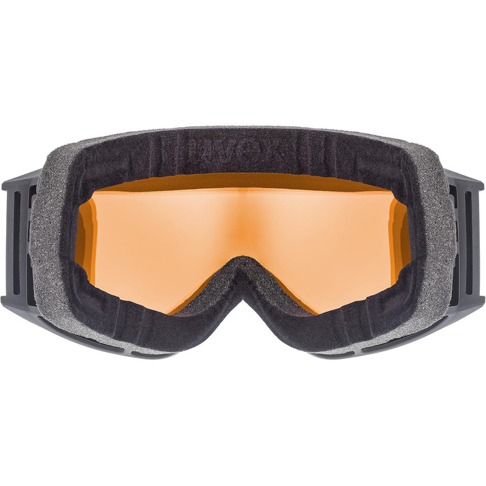 Гірськолижні окуляри uvex G.gl 3000 Unisex, матовий чорний / blue-lasergold lite, універсальний розмір