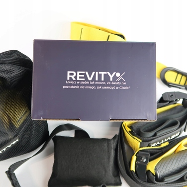 Тренувальна стрічка Revity Gravity Trainer 280 см, 1-160 кг, багатоколірна