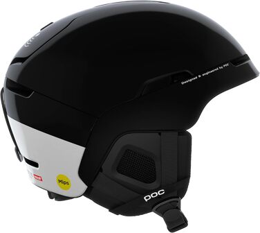 Шолом для лиж і сноуборду POC Obex BC MIPS, чорний, XS-S (51-54 см), максимальний захист на схилі та поза ним