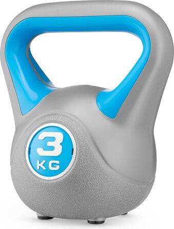 Гиря Gymtek для силових тренувань, ергономічна ручка, для фітнесу та домашнього спортзалу