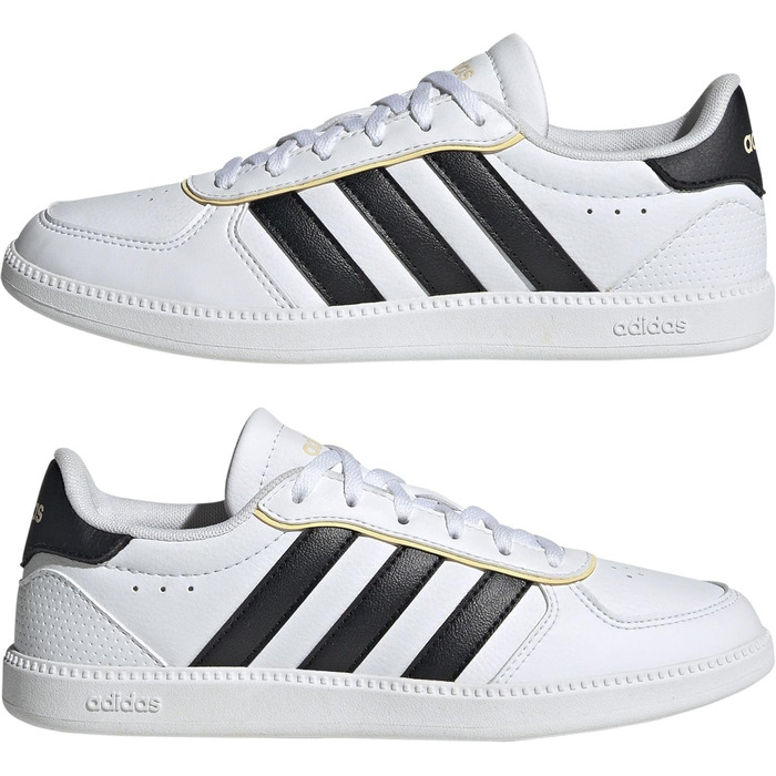 Дитячі кросівки Adidas Breaknet Sleek Junior (38 2/3 EU) – Біло-чорно-помаранчеві