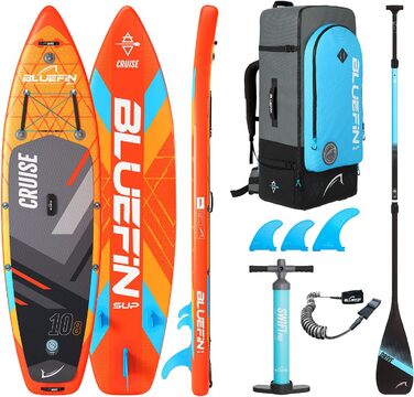 Надувний  SUP-борд Bluefin Cruise 10'8: для дорослих, з аксесуарами Sunburst Orange