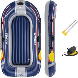 Надувний човен Bestway Hydro-Force Treck X1 228x121 см для 2 осіб з веслами