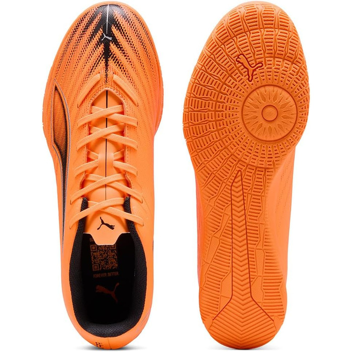 Кросівки футбольні PUMA Ultra 5 Play Mg з шипами (42 EU, чорний/червоний)