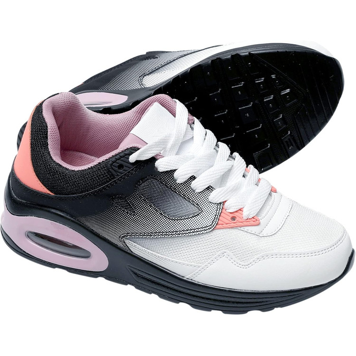 Жіночі кросівки JOMIX: спортивні, для бігу, антиковзкі, дихаючі, біло-фіолетові (41 EU)