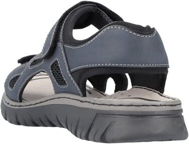 Чоловічі сандалі Rieker 22761 Klassische, темно-сині, 45 EU - класичні літні сандалі для чоловіків