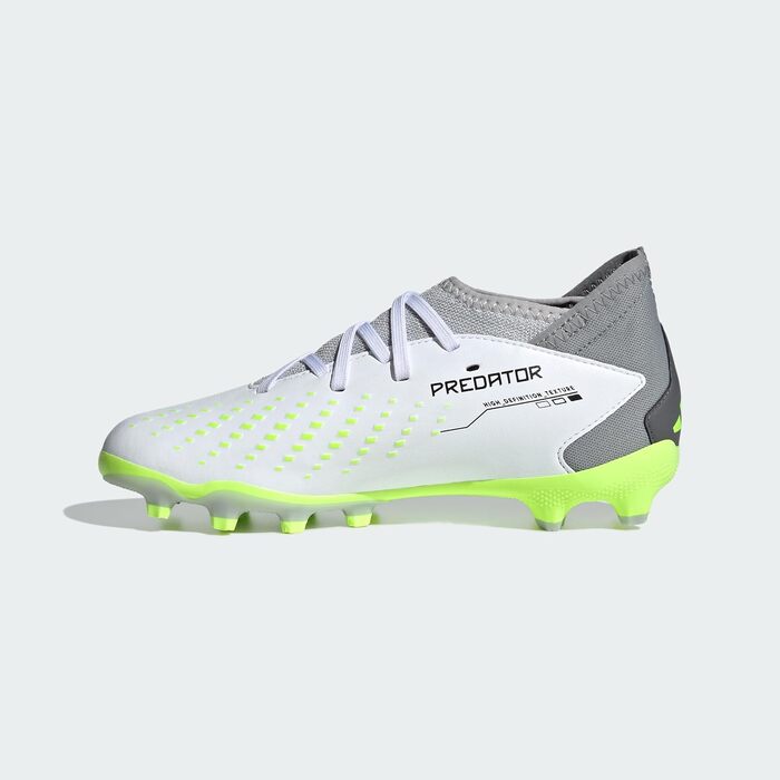 Бутси для футболу Adidas Predator Accuracy.3 Turf для хлопчиків (30.5 EU, білий, чорний, лимонний)