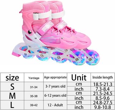 Інлайневі ролики HWGING 2-в-1, регульовані ролики для дітей, підходять для хлопчиків та дівчаток, початківців, жінок та чоловіків