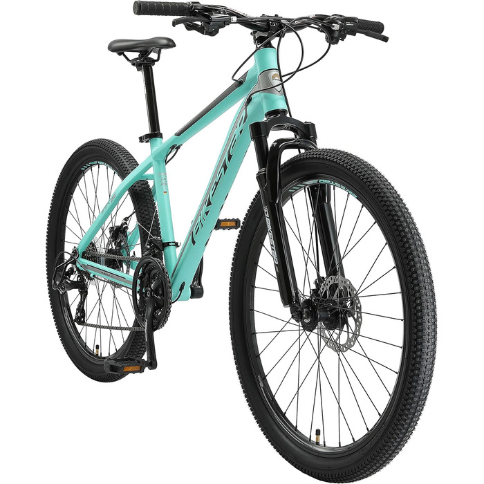 Гірський велосипед BIKESTAR Hardtail алюмінієвий, 21 швидкість Shimano, дискові гальма, 26