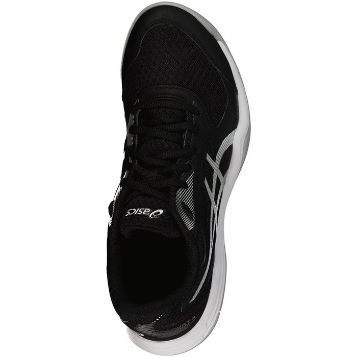 Волейбольне взуття ASICS Upcourt 5 для жінок, білий, бірюзовий, 40 EU (44.5 EU, чорний, чисте срібло)