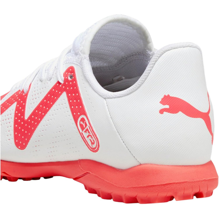 Дитячі футбольні бутси PUMA для унісекс (33 EU, біло-червоні)
