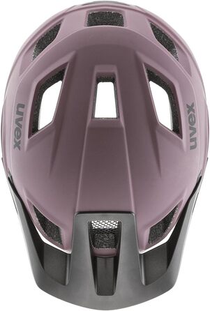 Велошолом uvex Access для MTB, універсальний, plum matt, 52-57 см, легкий, з регулюванням розміру та вентиляцією