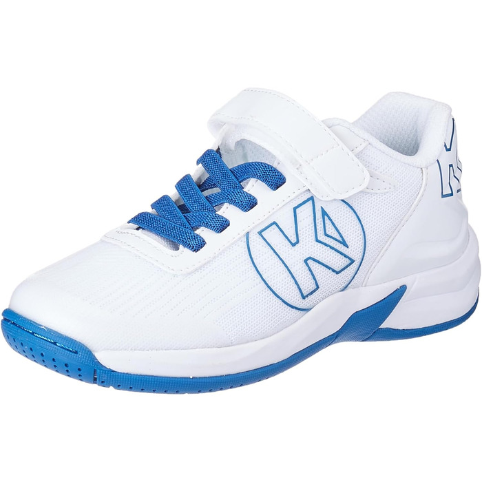 Кросівки для хлопчиків Kempa Attack 2.0 - легкі та дихаючі, для занять спортом та активного відпочинку. Яскраві кольори: жовтий, чорний, білий, синій. Розмір 31 EU.