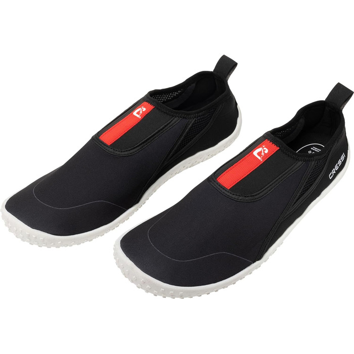 Взуття CRESSI Kiwi - унісекс, для водних видів спорту та прогулянок, чорний, біла підошва, 42 EU