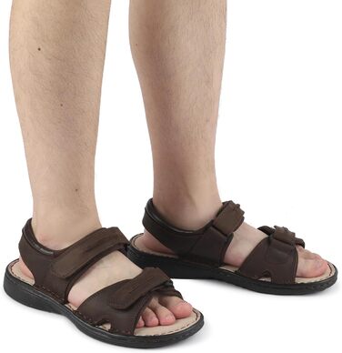 Чоловічі сандалії Riehmot, 43 EU, коричневого кольору