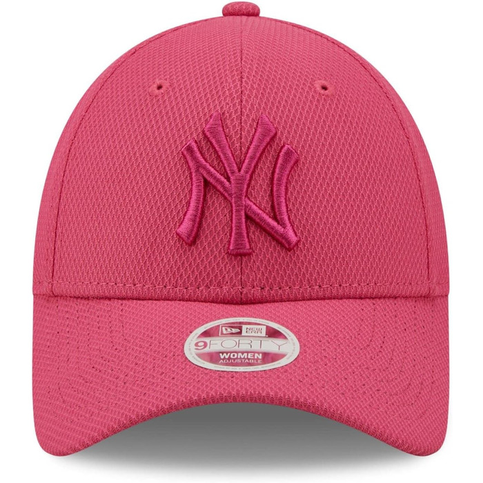 Кепка New Era New York Yankees MLB Diamond Era рожева 9Forty регульована, жіноча
