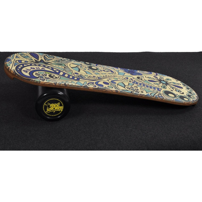 Балансборд Trickboard SET Aloha з роликом і килимком для тренування балансу