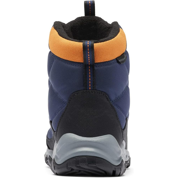 Чоловічі зимові черевики Columbia Firecamp Boot Snow, 44 EU, Коледжіальний синій/Яскрано-мідний