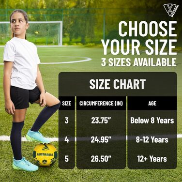 М'яч для футболу збірної, міцний шкіряний м'яч для дорослих, дітей та підлітків, машинна вишивка з 30 панелей, розміри 3, 4, 5 та міні, ідеальний для дорослих, хлопчиків, Австралія, жовтий