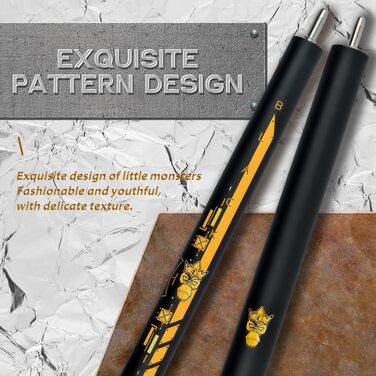 YEUEK Little Monster Springqueue, карбонове, 553 мл, з м'якою сумкою, чорний