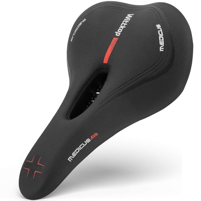 Велосидіння Wittkop Bike Seat I Водонепроникне сідло для велосипеда (чоловіче/жіноче) з 5-зонною підтримкою I Для BMX, MTB, шосейних та трекінгових велосипедів