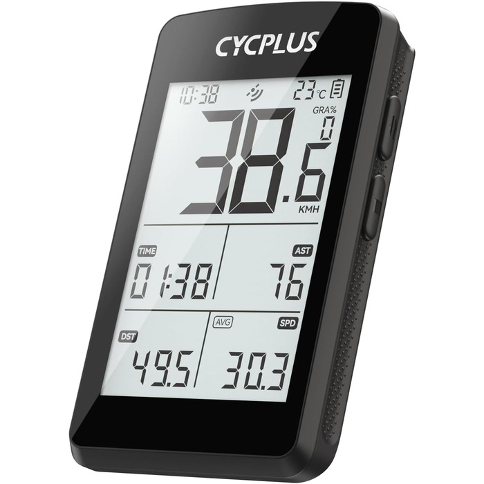 Велокомп'ютер CYCPLUS GPS ANT+ Bluetooth 5.0, 2.8