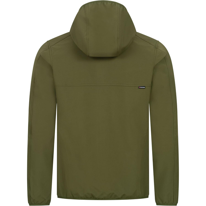 Чоловіча демісезонна куртка Softshell Höhenhorn Apberg для активного відпочинку та аутдору, зелена, розмір L