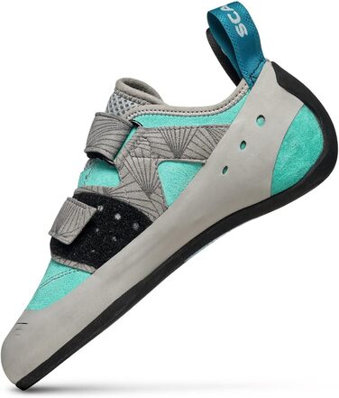 Кріпи для скелелазіння Scarpa Origin для жінок, боулдерингові (40.5 EU, Maldive Light Gray Ffxw)