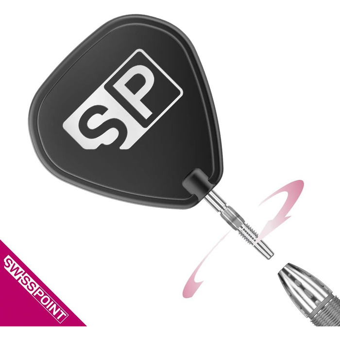 Дартс Target Phil Taylor Power 9-Five Gen 7, 95% вольфрам, сталевий наконечник, Swiss Point, 22 г, ігровий набір