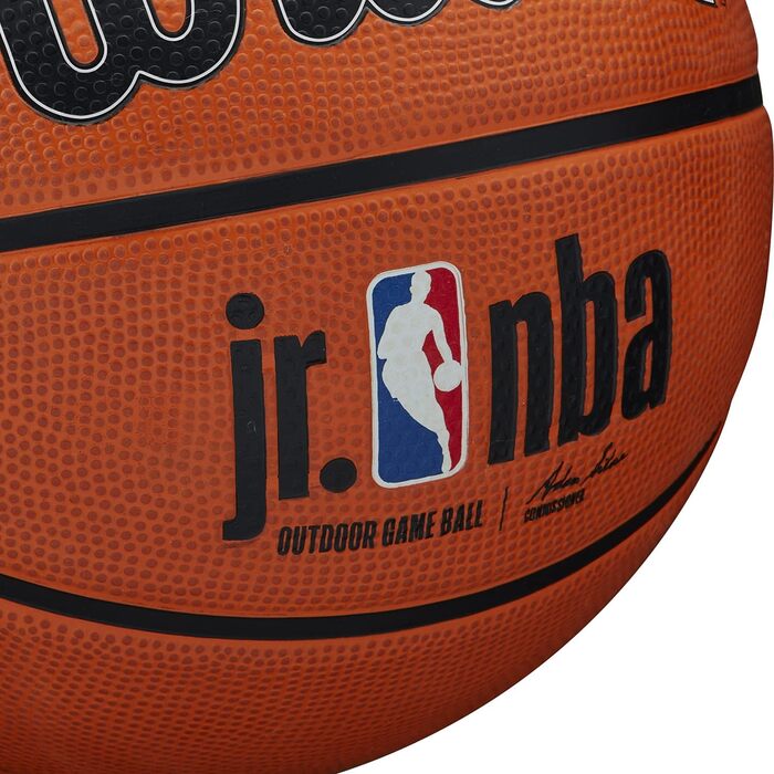 Баскетбольний м'яч Wilson Jr NBA Auth для вулиці, унісекс