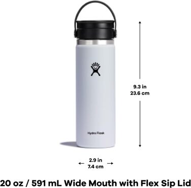 Термобутилка Hydro Flask з кришкою Flex-Sip, 590 мл, зелена (ялина)