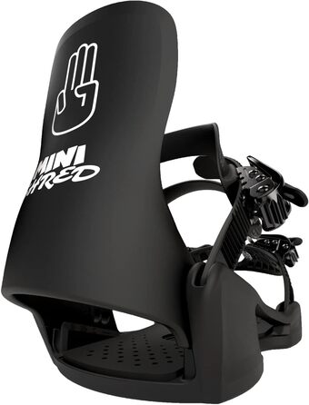 Дитячі сноубордичні кріплення Bataleon Minishred чорні, розмір M