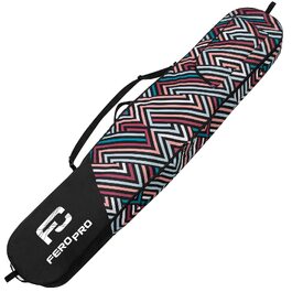 Чохол для сноуборда Ferocity Premium водонепроникний, 170 см, з плечовим ременем, Zig Zag Pastel
