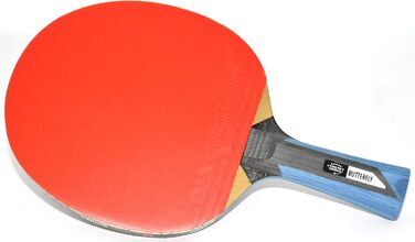 Настільна ракетка Butterfly Timo Boll Black, професійна, ITTF, анатомічна ручка, накладка Wakaba